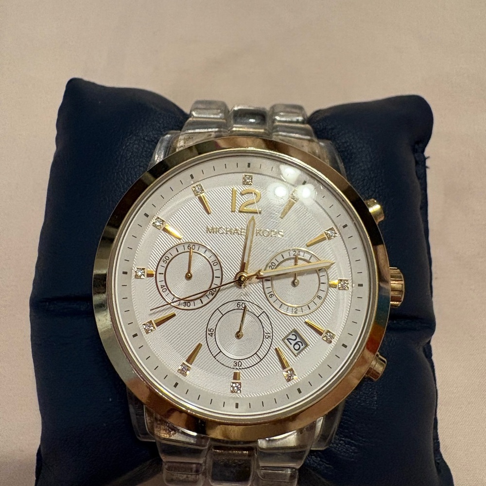 Michael Kors Gold and Silver Watch